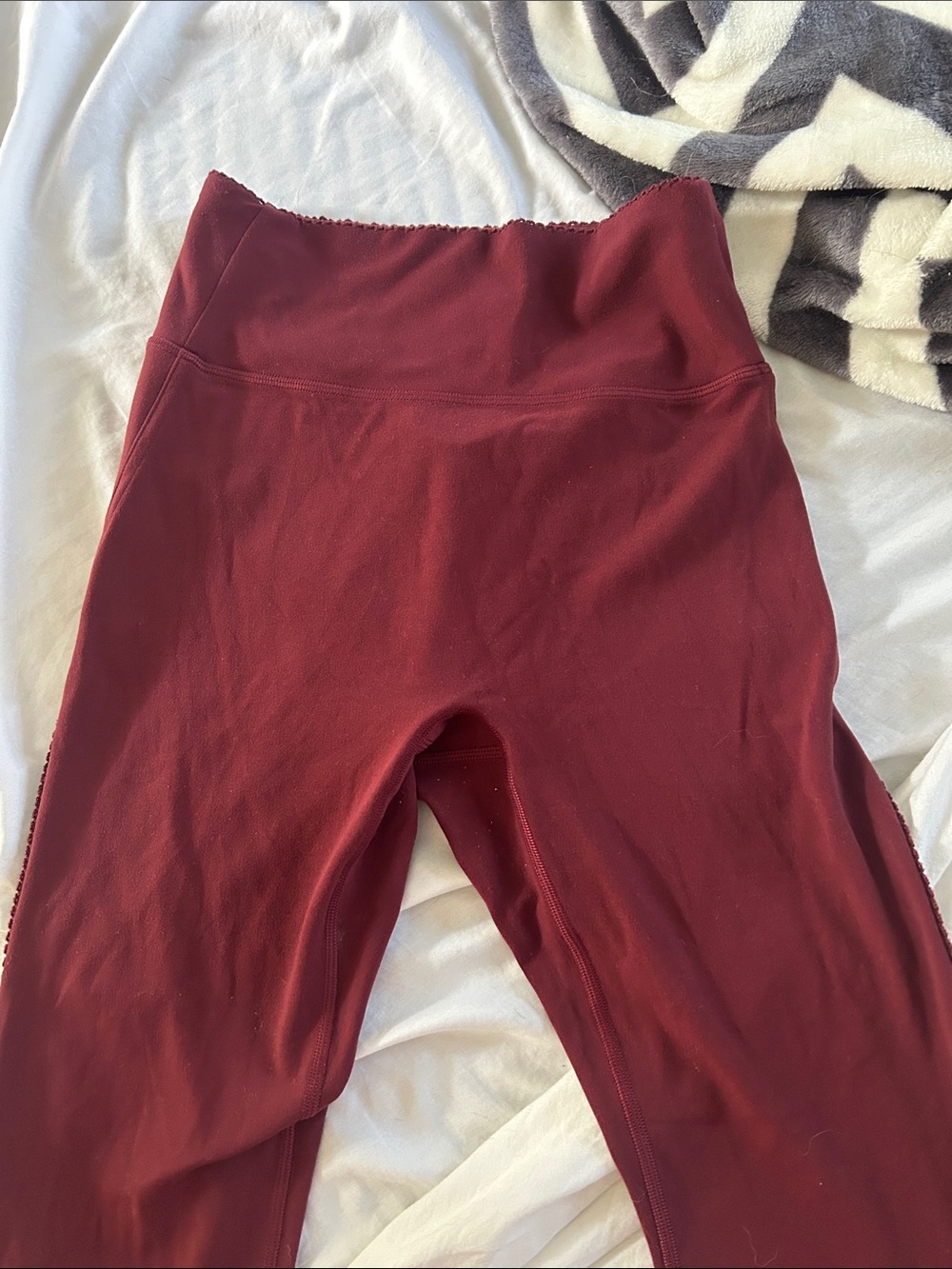 Cutest ❤️lululemon athletica Valentines Collection Women's Maroon Leggings